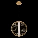 Светильник подвесной Crystal Lux SYNC SP18W LED GOLD 3143/218