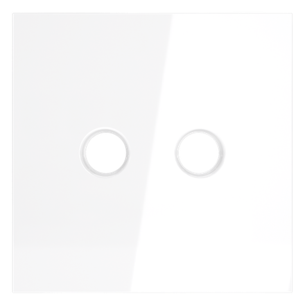 VLS001601 Накладка для розетки телевизионной оконечной TV+SAT, S70 (белый глянцевый). (ТМ Maytoni)