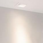 Светильник MS-VORTEX-BUILT-S117x117-20W Day4000 (WH-WH, 20 deg, 230V) (Arlight, IP20 Металл, 5 лет)