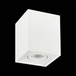 ST109.507.01 Светильник потолочный Мат. белый GU10 1*50W  L100xW100xH123 220V Без ламп