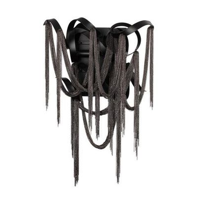 5067/4W HALL ODL24 525 черный матовый/черный хром/металл Бра G9 4*40W CHAINY