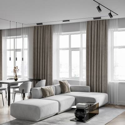 Slim Magnetic Шинопровод встраиваемый с местом под светодиодную ленту чёрный 2м 85132/00