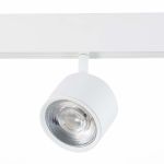 ST353.536.06 Магнитный трековый светильник белый LED 1*6W 3000K 560Lm Ra&gt;80 36° IP20 L120xW81xH138 48V
