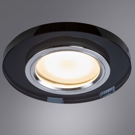 Точечный встраиваемый светильник Arte Lamp CURSA A2166PL-1BK, 1хGU10