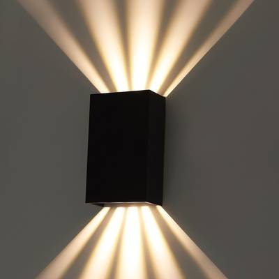 Фасадный светильник Arte Lamp ALGOL A5640AL-2BK, 2хLED