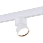 ST809.536.09 Магнитный трековый светильник Белый LED 1*9W 3000K 550Lm Ra&gt;90 120° IP20 D85xH126 48VV