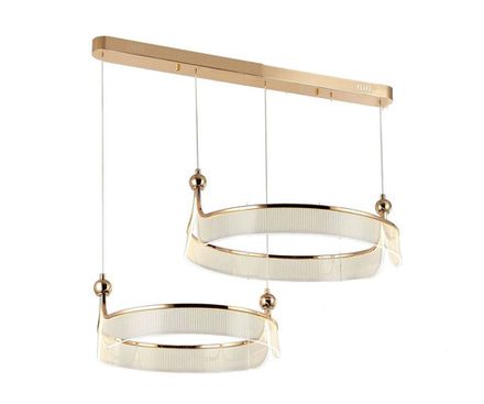 08045-80+60,37 Подвес Риваль французское золото d80+60 L115 h150 Led 99W (3000K)