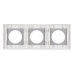 Рамка стеклянная FRM-GLARE-GC-3-WH (Arlight, -)