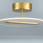 738033 Люстра ACRILE 14W LED 1034LM 120G ЗОЛОТО 3000K Lightstar