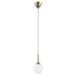 813012 Подвес GLOBO 1х40W E14 gold/white Lightstar