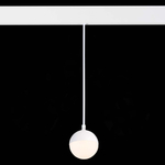 ST358.533.07 Магнитный трековый светильник подвесной белый LED 1*7W 3000K 520Lm Ra>80 120° IP20 D90xH90 48V