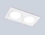 Светильник встраиваемый TN6612/2 WH белый IP44 GX53/2 max 15W 215*110*24