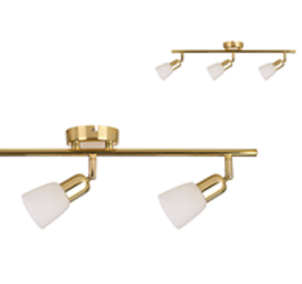 Спот Escada 5039/3PA E14*40W Gold/White