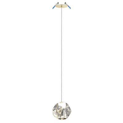 5085/5L L-VISION ODL25 563 золото/прозрачный/металл/акрил Подвес LED 5W 4000K 240Лм JEMSTONE