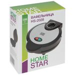 Вафельница HomeStar HS-2028, 1200Вт, классическая вафля