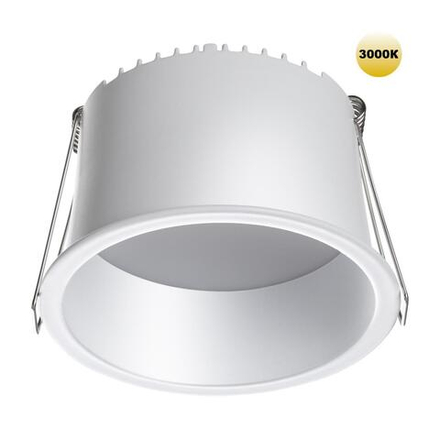 359236 SPOT NT23 536 белый Светильник встраиваемый светодиодный IP20 LED 12W 220V 840Лм 3000К TRAN