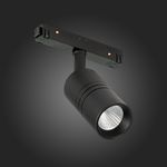 ST365.446.07 Магнитный трековый светильник Черный LED 1*7W 4000K 595Lm Ra&gt;80 36° IP20 L-xW44xH90 48V
