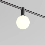Трековый светильник Луна / Luna 3000К 5Вт 220°, TR208-1-5W3K-B. TM Maytoni