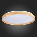 SLE201382-01 Светильник потолочный Светлое дерево/Белый LED 1*40W 3000K/4000K/6000K
