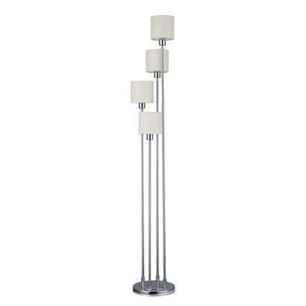 Напольный светильник Escada 1109/4 E14*40W Chrome/Beige