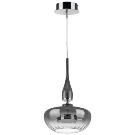 804401 Люстра ASTRA LED 12W 580LM ХРОМ/ДЫМЧАТЫЙ 3000K Lightstar