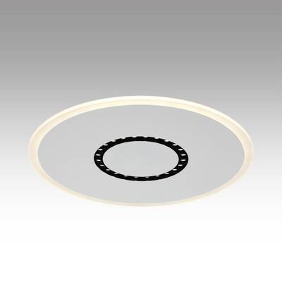 7663/34L MITRA LED SN Светильник пластик/белый LED 34Вт 3000-4000-6000K D475 IP20 пульт ДУ COSMO