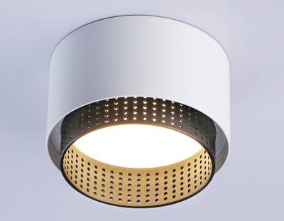 Светильник накладной TN71271 WH/BK белый/черный GX53 max 12W D95*62
