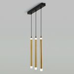 Подвесной светодиодный светильник в стиле лофт 50133/3 LED бронза
