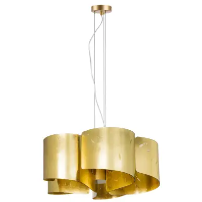 811152 Подвес PITTORE 5х40W E27 GOLDEN Lightstar