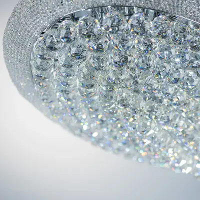 704214 Люстра потолочная MONILE 21х40W E14 ХРОМ Lightstar