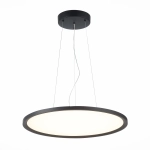 ST602.443.56 Светильник подвесной Черный LED 1*56W 4000K 5 040Lm Ra>80 120 IP20 D600xH36 90-265V