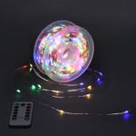 A-930 MIX гирлянда светодиод."Роса", провод серебрист.,100м,1000LED,в компл.с трансф.-контроллер,ПДУ