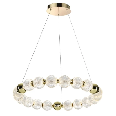 5008/60L L-VISION ODL24 571 золотой/металл/акрил Люстра LED 60W 4000K 5058лм CRYSTAL