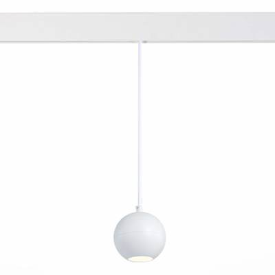 ST354.543.12 Магнитный трековый светильник подвесной белый LED 1*12W 4000K 750Lm Ra&gt;80 36° IP20 D100xH92 48V