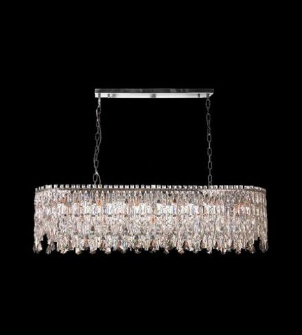 Люстра подвесная The Empress Chrome FL1062-21P, E14х21