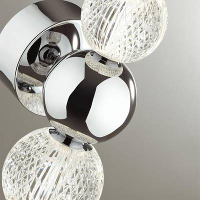 5007/7WL L-VISION ODL23 589 хром/прозрачный/металл/акрил Бра LED 7W 4000K 380Лм CRYSTAL