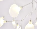 Потолочная люстра TR3018/36 WH/FR белый/матовый G4/36 max 20W D920*480 (лампы LED G4 1.5W 4200K в комплекте)