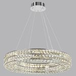 4927/85L L-VISION ODL24 599 хром/металл/хрусталь Люстра LED 85W 4000K 5074Лм PANTA