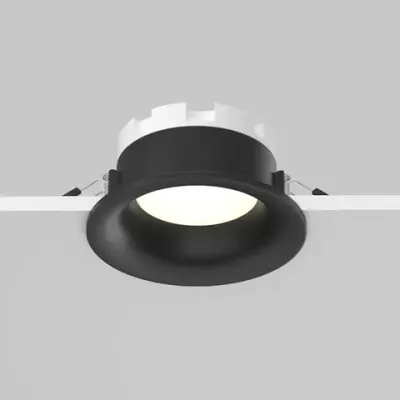 Встраиваемый светильник Изящность / Slim 1*GX53 12 Вт IP44, DL027-GX53-B. TM Maytoni