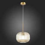 SL1154.313.01 Подвес ST-Luce Латунь/Коньячный E27 1*60W