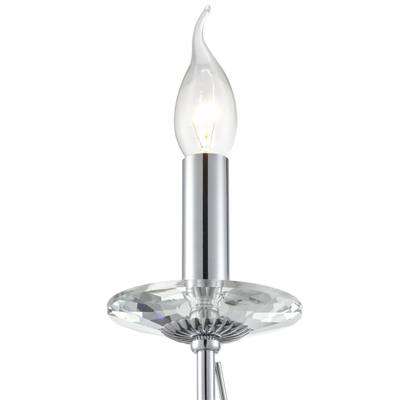 8034/1W CLASSI LN26 металл/стекло, хром/прозрачный Бра E14 1*40W 220V INCANTO