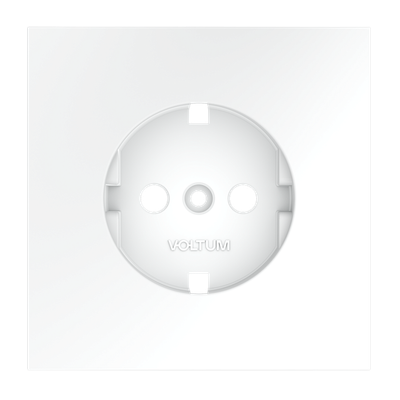 VLS000602 Накладка для розетки с заземлением, S70 (белый матовый). (ТМ Maytoni)