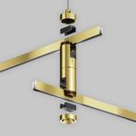 Подвес тросовый Hang двойной Flarity латунь, TRA157SW-D1-BS. TM Maytoni