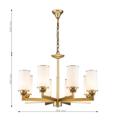 Подвесная люстра Sollemnis 2621-8P. ТМ Favourite