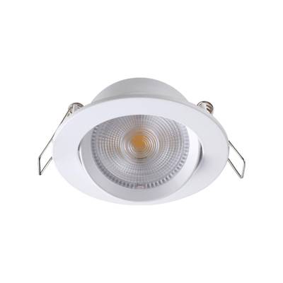 357998 SPOT NT19 279 белый Встраиваемый поворотный светильник IP20 LED 3000К 10W 85-265V STERN