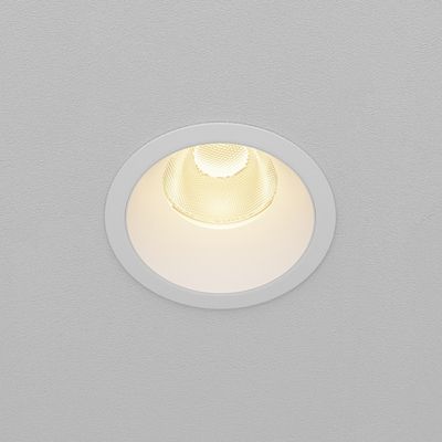 Встраиваемый светильник Dip 2700K 15Вт 50° 2,5 см, DL117-15W-2.7K-W. TM Maytoni