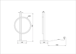 Декоративная настольная лампа Arte Lamp FLUIDO A3913LT-10BK, 1хLED