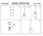 08458-1A,01 Подвес Астерия белый d24 h200 E27 1*40w