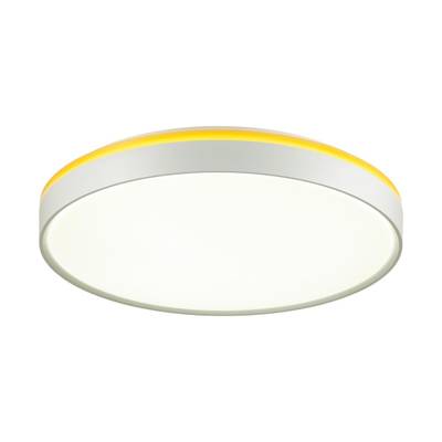 7709/EL COLOR SN 100 Светильник пластик/желтый LED 70Вт 3000-6000К D500 IP43 пульт ДУ KEZO YELLOW