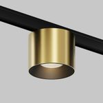 Трековый светильник Alfa S Levity 3000К 5Вт 36°, TR188-1-5W3K-M-BBS. TM Maytoni